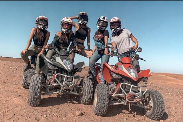 Quad and Camel Ride with Dinner Show in Agafay Desert