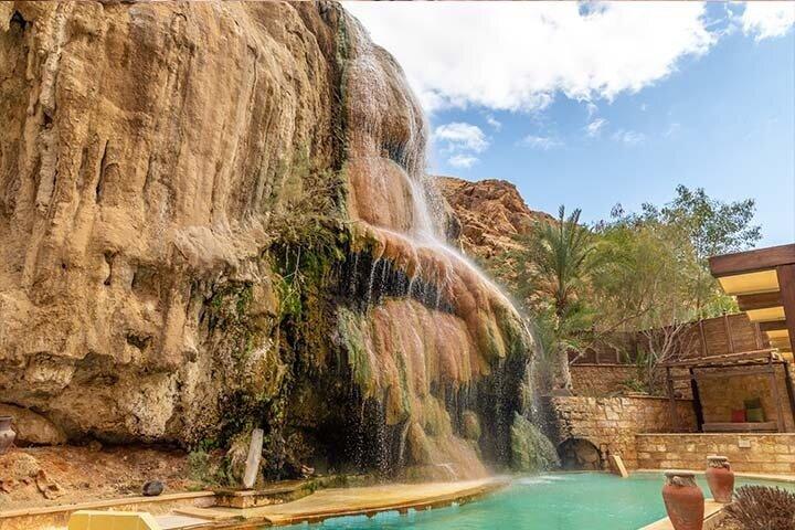 Cascate private di Ma'in e tour di Hot Springs da Amman