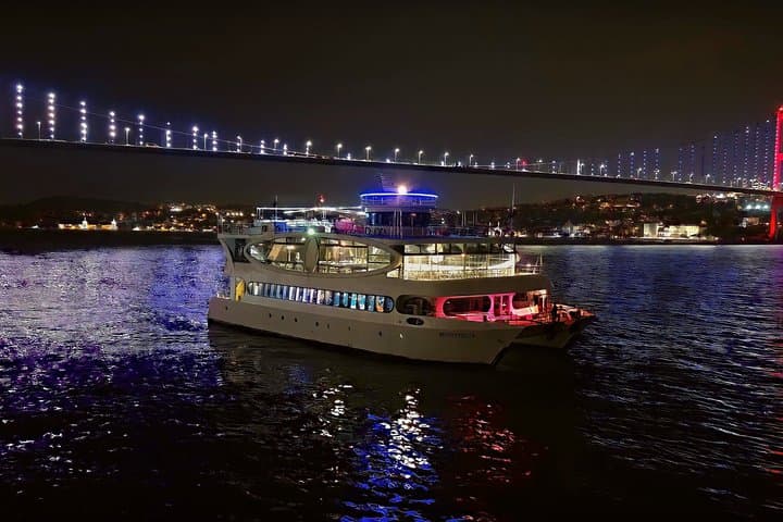 Istanbul Bosphorus Dinner Cruise: Live Folk Dance & DJ Experience