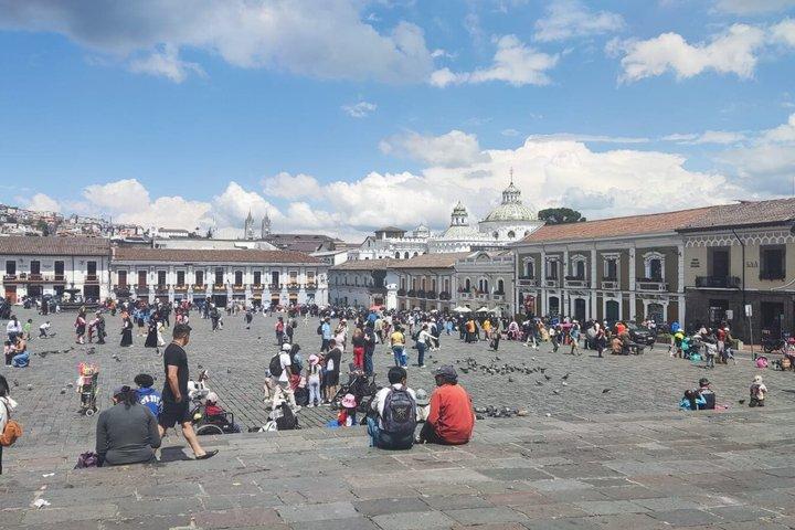 Stadstour Quito historisch centrum & Midden van de wereld privé