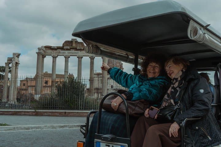 Private Rome Express 1 Hour Golf Cart Ride