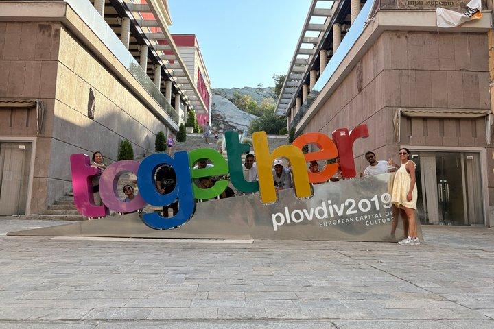 Plovdiv Guided City Tour with Sunset Wine Tasting
