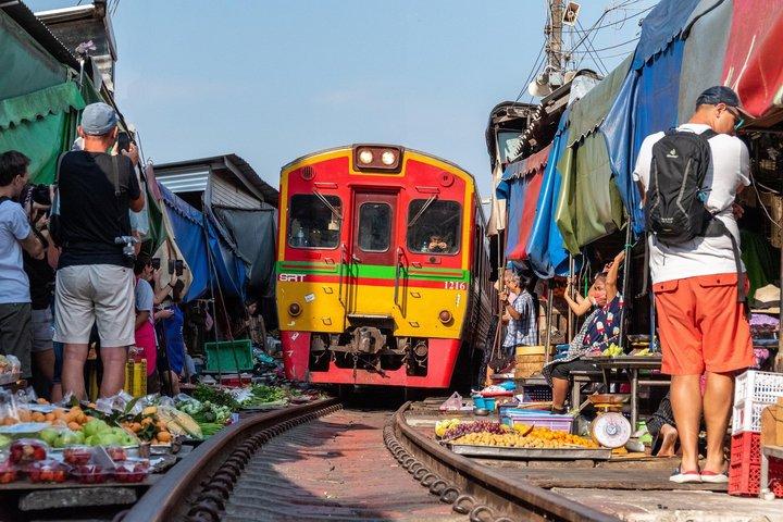 Visite privée du marché flottant de Maeklong Amphawa