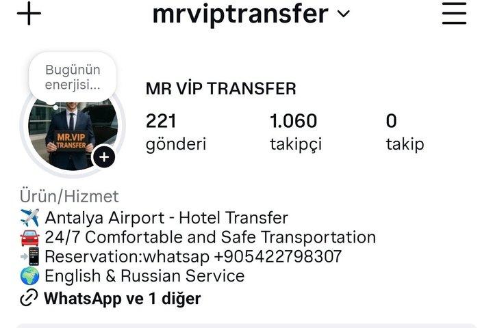 Antalya airport transfer