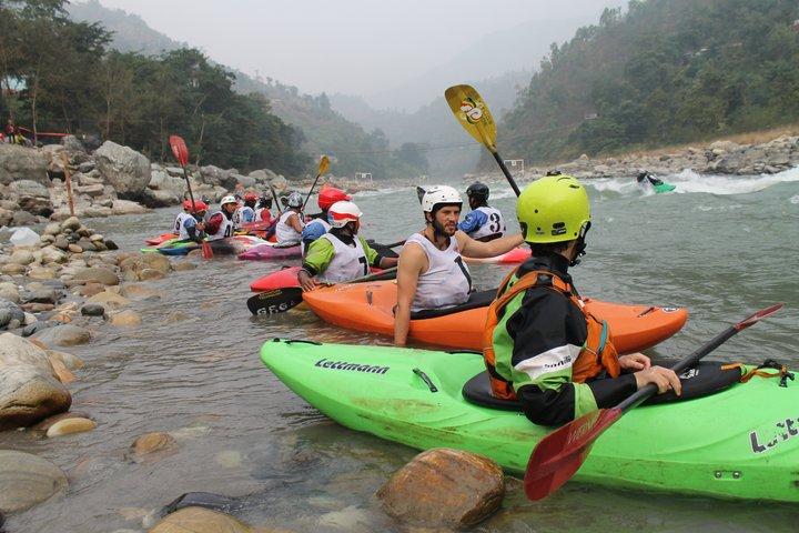 A day Kayaking experience in Trishuli River