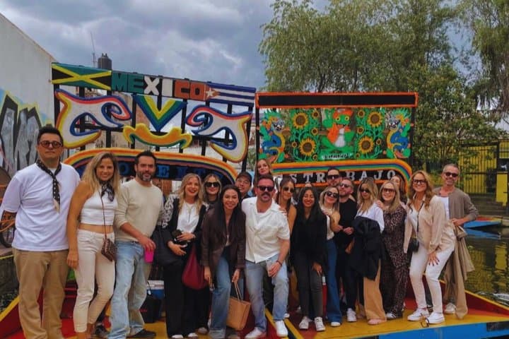 Xochimilco, Casa Frida Kahlo (panoramic) Coyoacan and UNAM