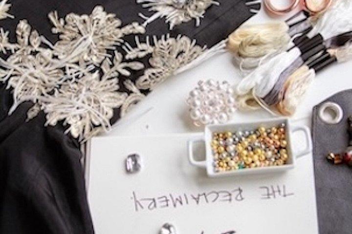 パーソナライズド・ガーメント・リデザイン・ワークショップ刺繍とビーズワーク