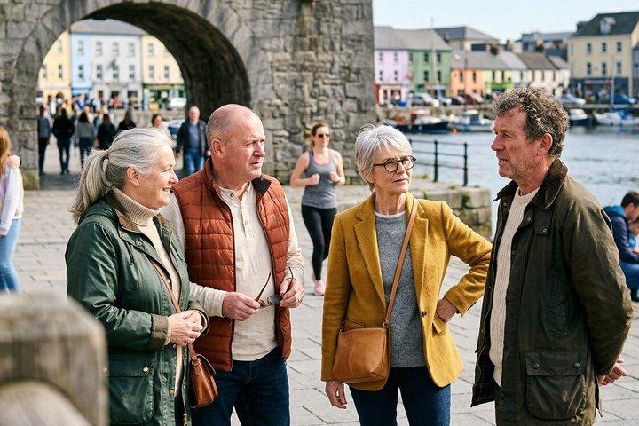 Tour privato a piedi Galway Historic Old Town Family Heritage