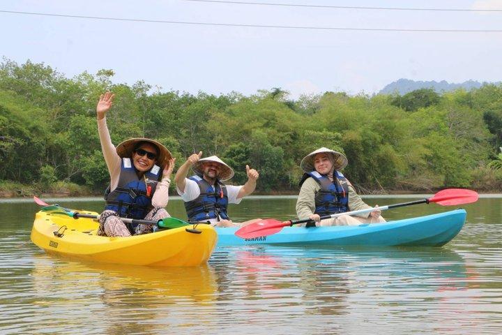 Phuket Elephant Observation & Lake Kayaking Tour