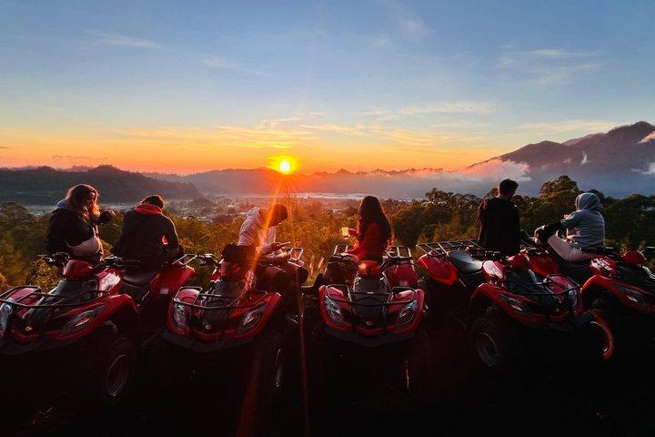 Bali Mount Batur Sunrise ATV Quad Bike com excursão em cascata