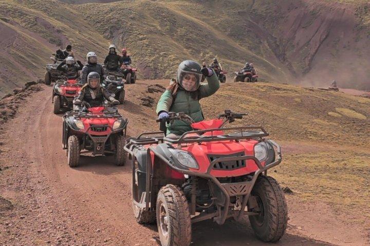 Private Rainbow Mountain & Red Valley by ATV | Flexible Hours