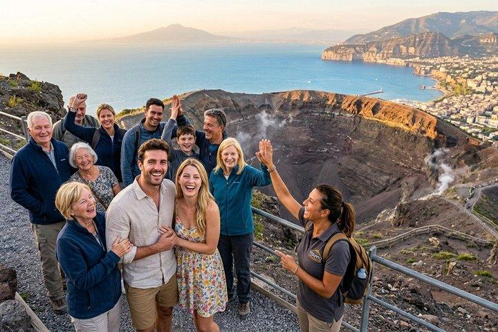 Visita ao Monte Vesúvio com bilhete de Nápoles