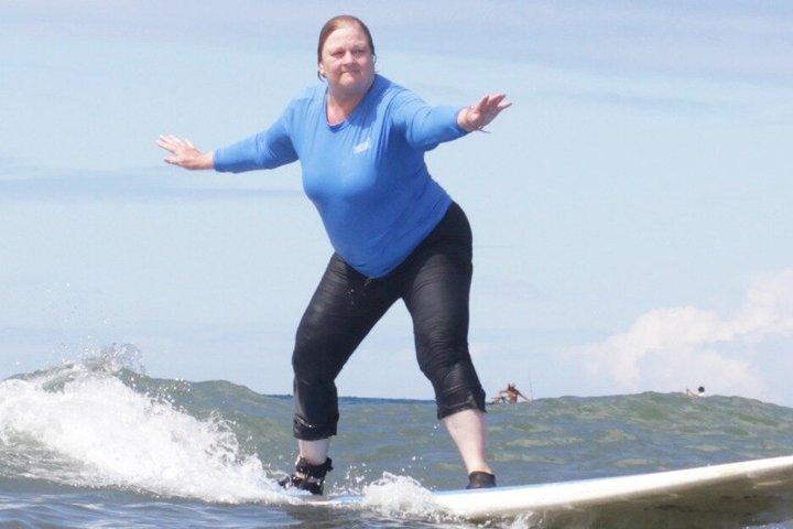 Group Surf Lesson for Beginners in Kihei at Kalama Park
