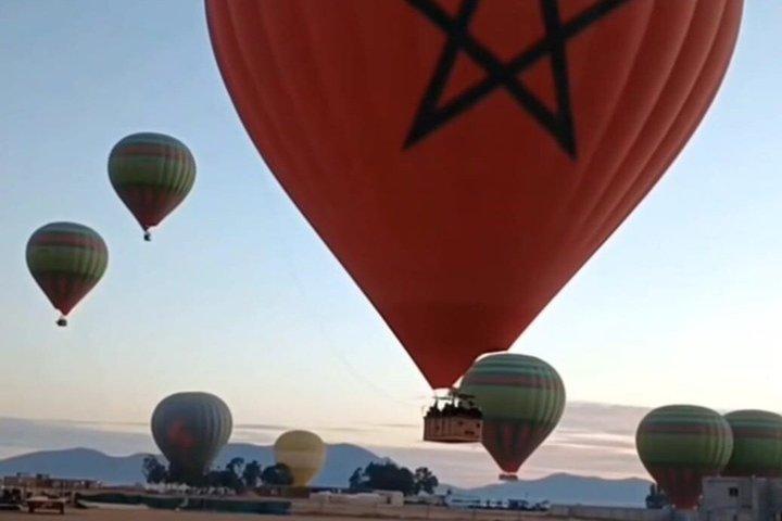 Montgolfière Vol au départ de Marrakech avec Petit-déjeuner