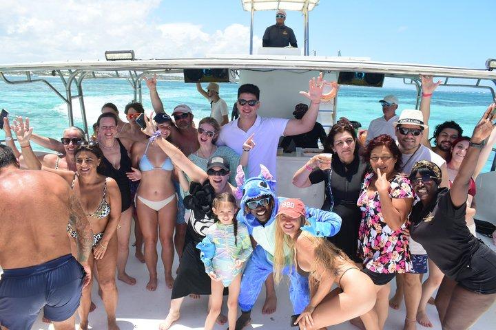 Punta Cana Familie Catamaran : snorkelen, natuurlijk zwembad en kinderen