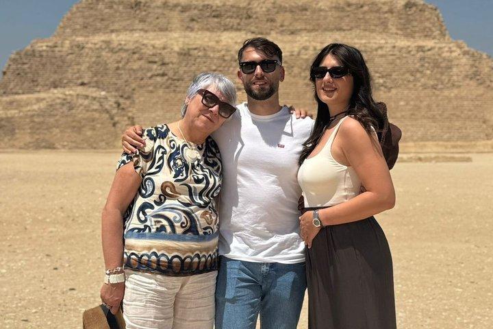 Tagestour Saqqara Pyramiden Memphis Dahshur Pyramid Felucca