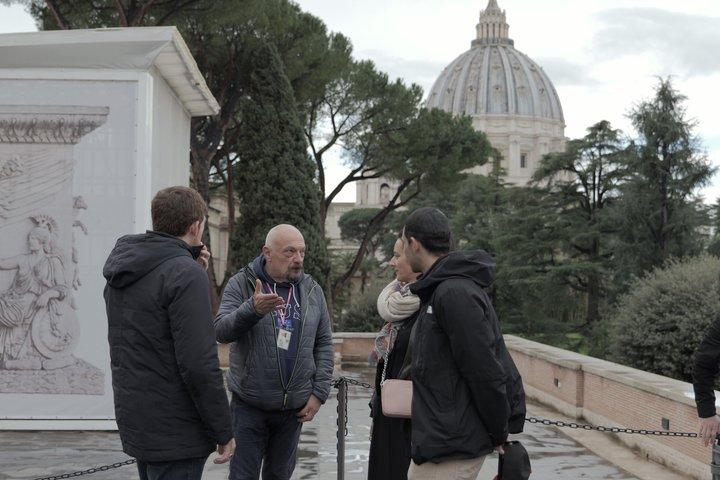 VIP Extra - Tour privato del Vaticano con terrazza panoramica Colazione
