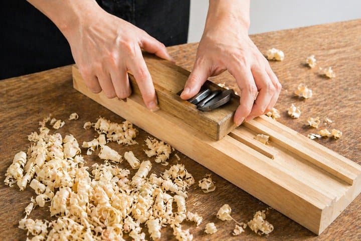 Chopstick Making Workshop with Souvenir in Osaka Castle Area