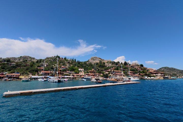 Sunken City of Kekova, Limyra & St. Nicholas Church from Kemer