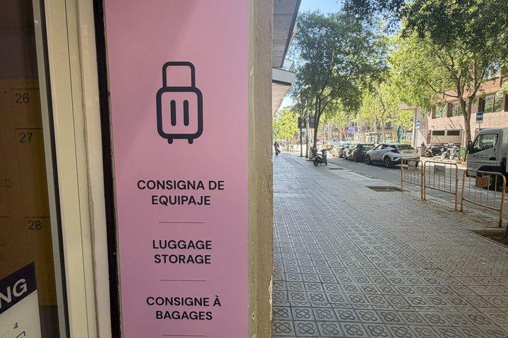 Guardaequipaje cerca de Sagrada Familia