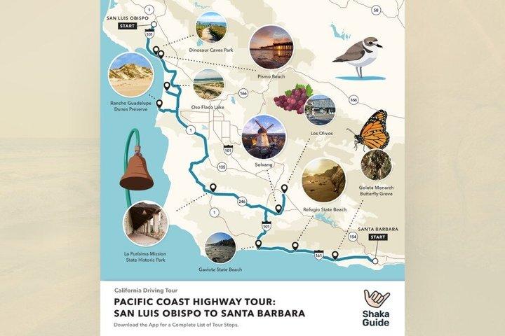 Pacific Coast Highway San Luis Obispo nach Santa Barbara Audiotour
