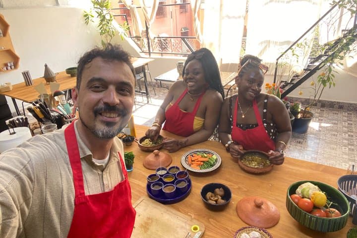 Cooking class with Yassine & Mom