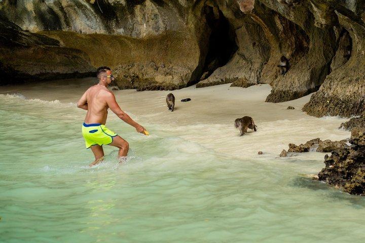 Half Day & Sunset Phi Phi Island Tour Från Phi Phi av Speedboat