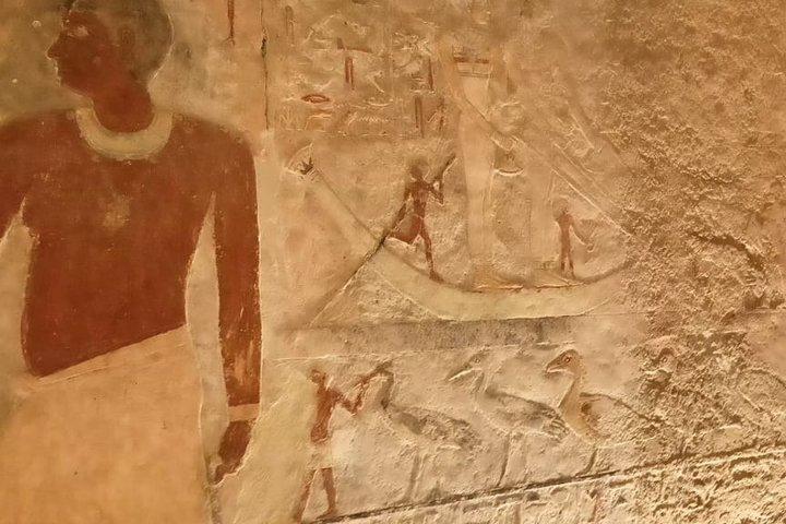 Pirâmides de Gizé e Tumba de Meresankh com passeio de camelo e almoço