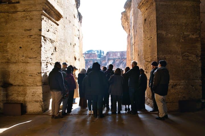 Rome: Colosseum with Arena, Roman Forum and Palatine Guided Tour