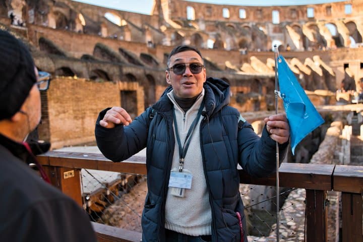 Rome: Colosseum with Arena, Roman Forum and Palatine Guided Tour