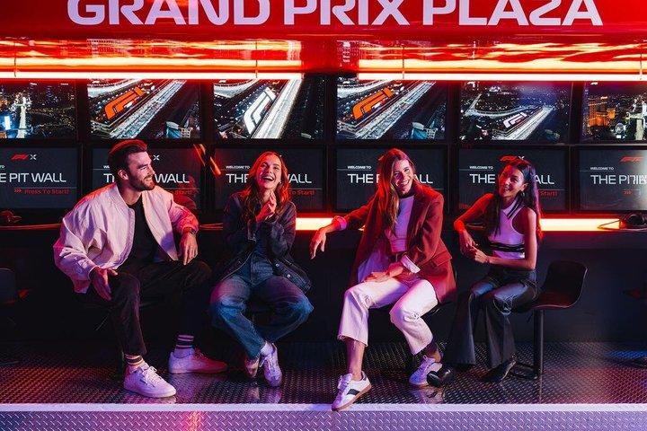 F1® DRIVE og F1® X på Grand Prix Plaza i Las Vegas
