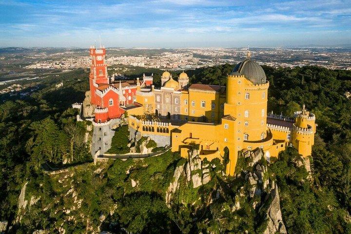 Von Lissabon Entdecken Sie Belem Tower und Sintra mit Palast von Pena