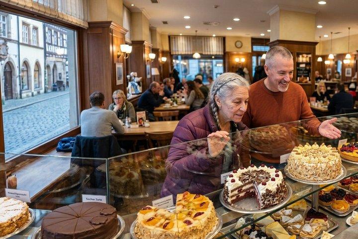 Privat kulturel mad smagningstur i historiske Frankfurt