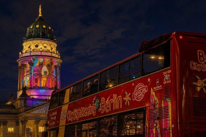Berlin: Tour af lys med foto stop og live guide