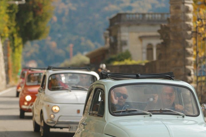 Lake Como Classic Fiat 500 Rental Experience 2h