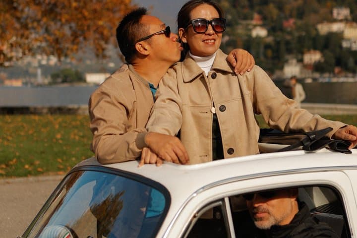 Lake Como Classic Fiat 500 Rental Experience 2h