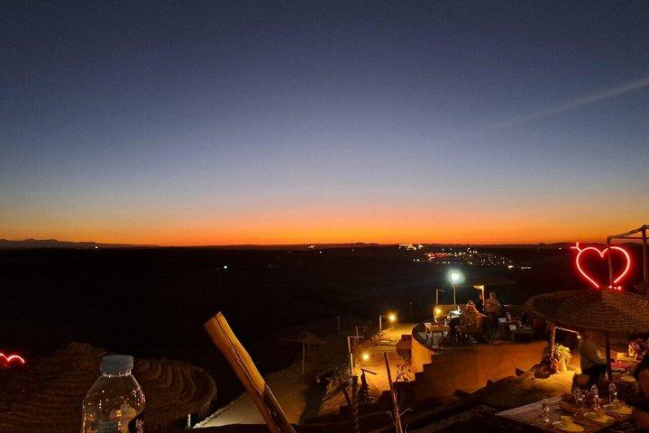 Sunset Dinner in Agafay with show and Transport