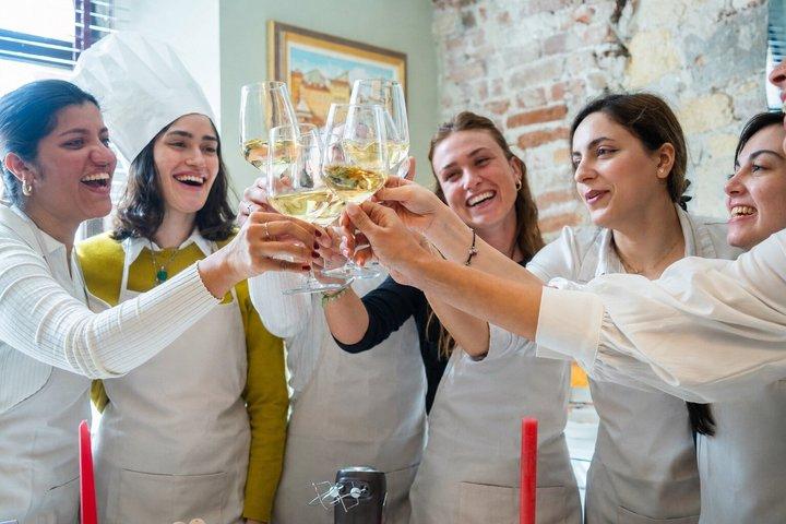 Verona Ravioli, Fettuccine & Tiramisu Class with Fine Wine