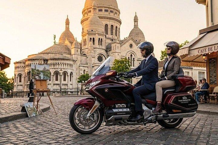 Grand Paris Tour privat 2 timmars Honda Gold Wing motorcykel