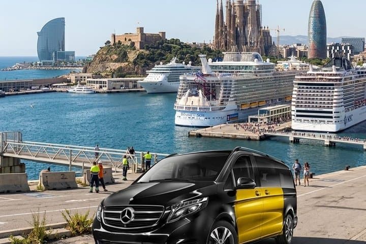 private transfer from Barcelona city to airport