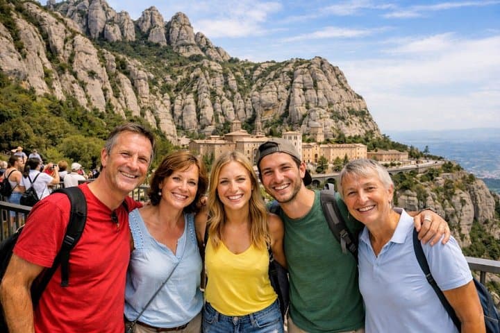 Best of Barcelona and Montserrat - pickup from your hotel/ship