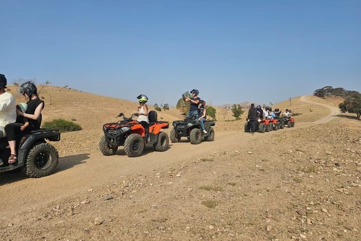 Marrakech: Agafay Desert ,Camel Ride & quad bike and Dinner show