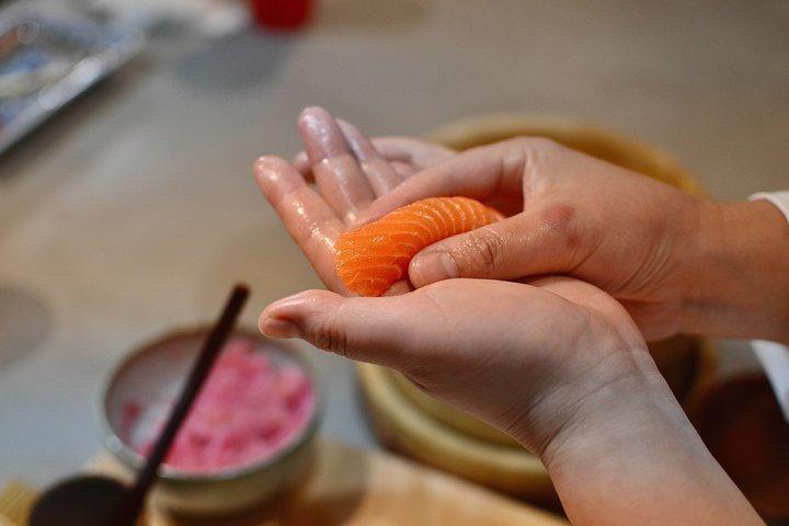 Private Sushi Making Class near Ginza