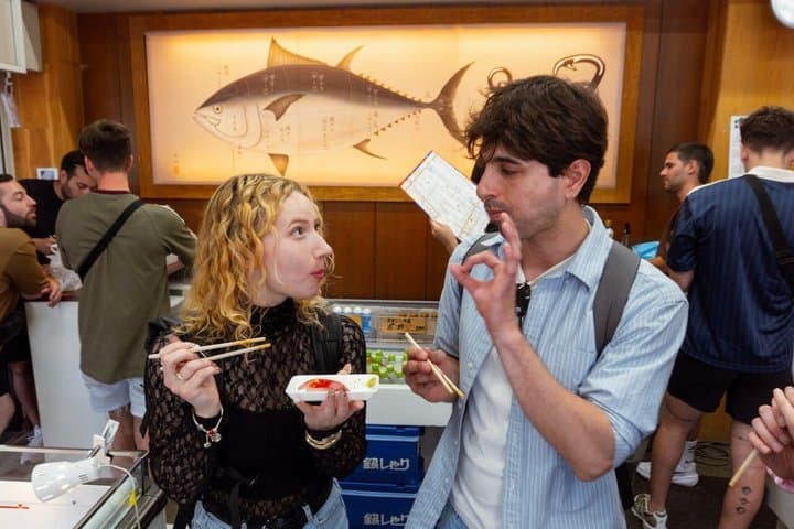 Tokyo Tsukiji Fish Market Street Food and Walking Tour