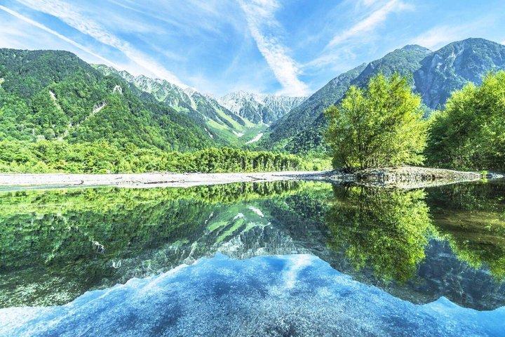 日本語アルプス上高地 妖精の国の一日