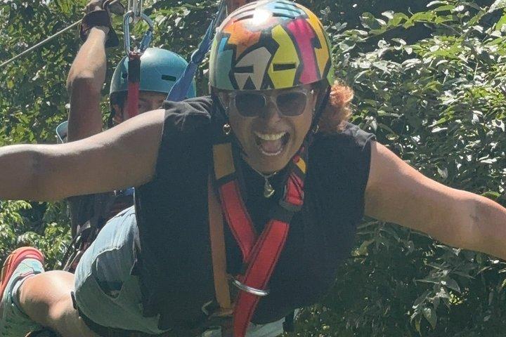 Cavalca il cielo, tour epico della zipline in bicicletta