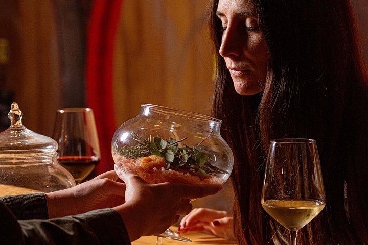 Sensorisk resa av vinsmaker på Casa Paladin Winery