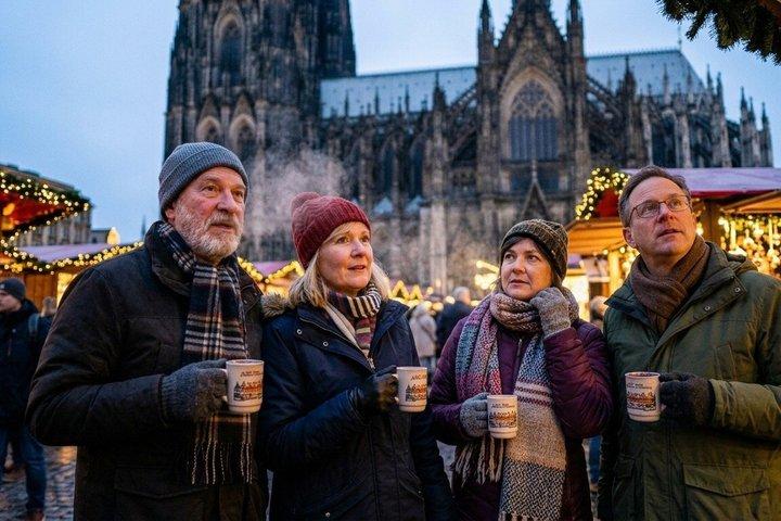 Cologne Christmas Magic: Excursão privada com Glühwein