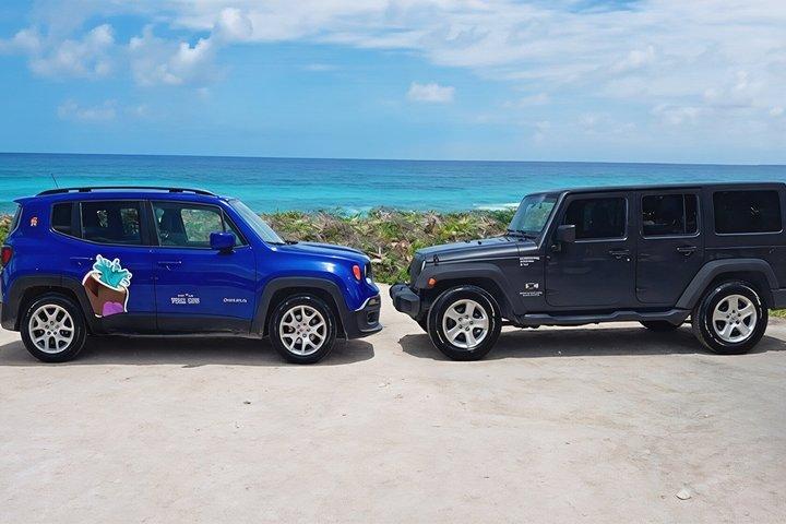 Cozumel by Jeep e snorkel by boat com almoço