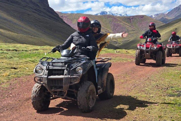 Rainbow Mountain ATV Tour With Meals skip the hike